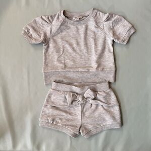 Habitual Toddler Girl Top / Short Set 3T